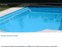 Tablet Screenshot of piscinashermanoschilla.com